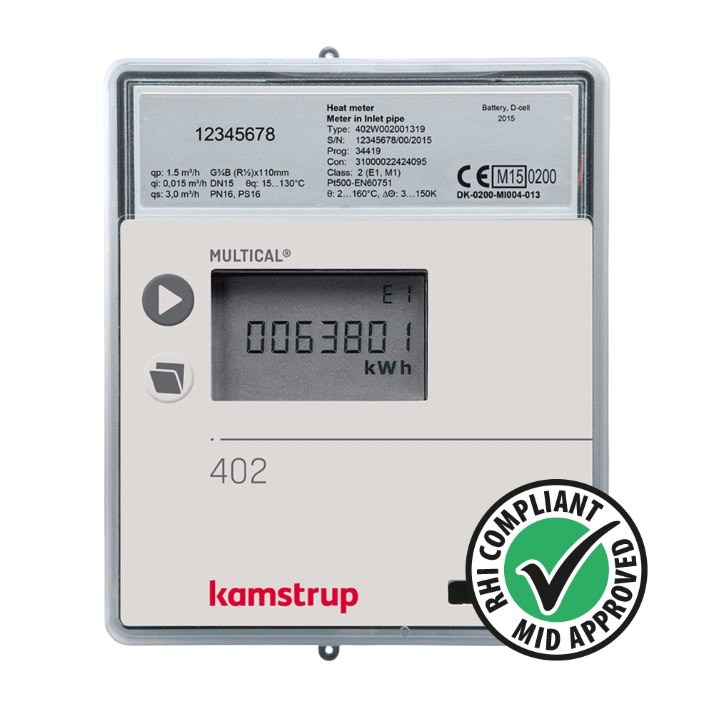 Bsp Kamstrup Multical 402 Heat Meter Qp 2 5 402wxa 247able