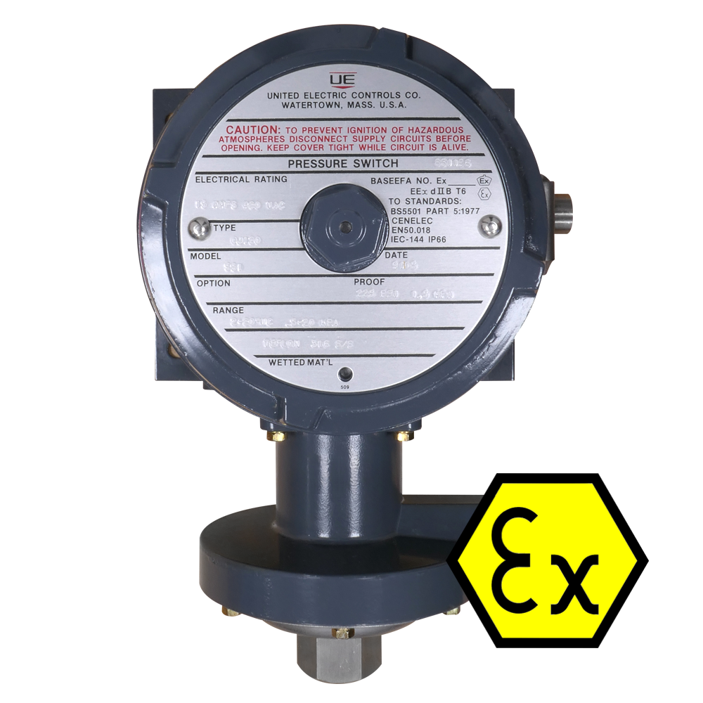 United Electric Qj120 551 Atex 120 Series Pressure Switch 247able