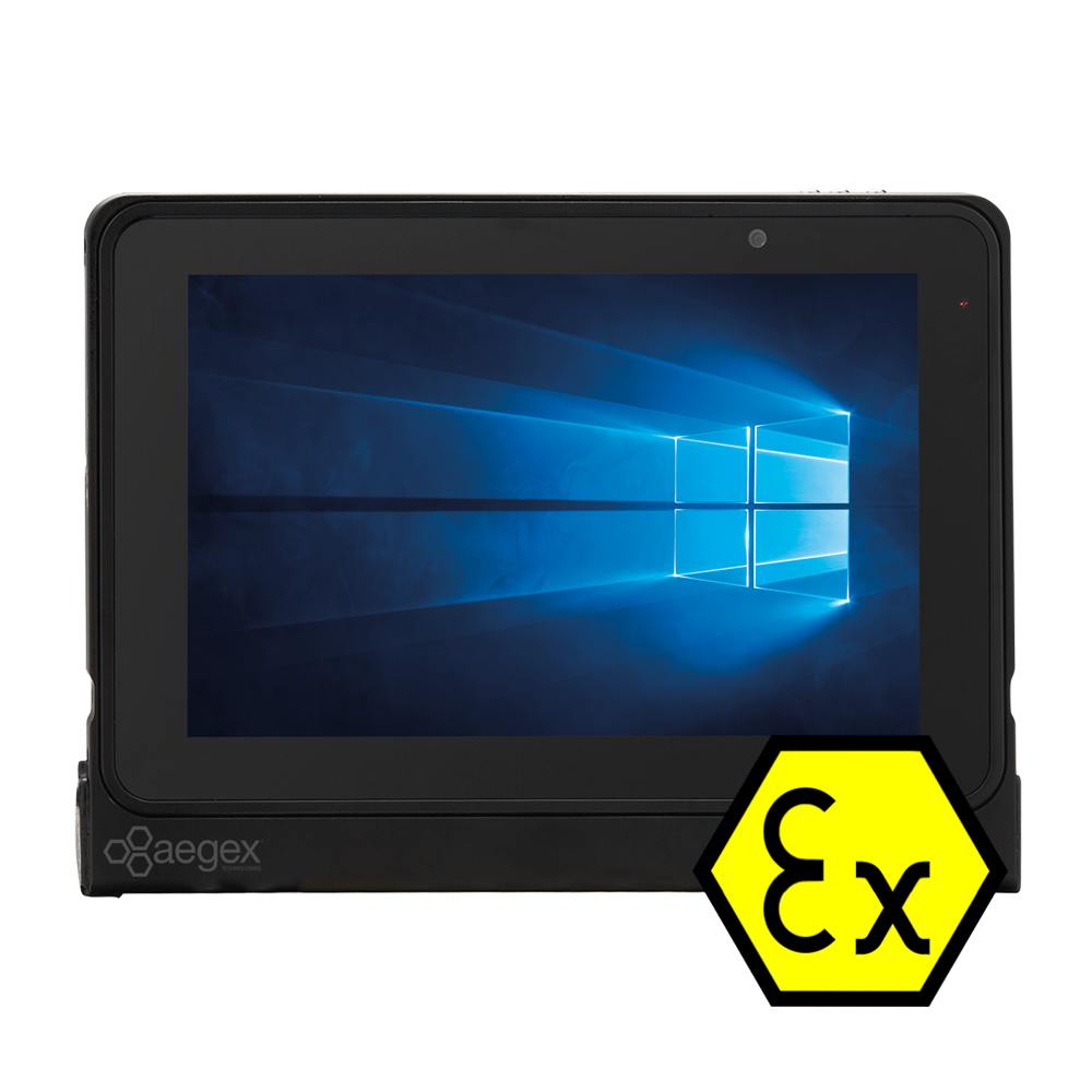 Aegex 100m intrinsically safe windows 10 tablet
